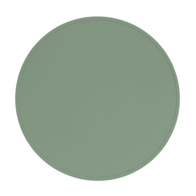 We Might Be Tiny Round Placie? Silicone Placemat Grey-1875027473536782338