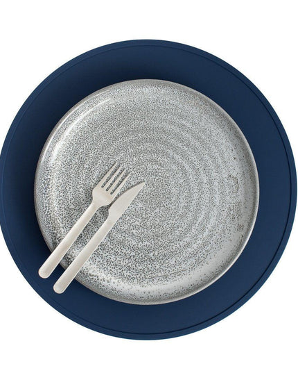 We Might Be Tiny Round Placie? Silicone Placemat Grey-1875027473536782340